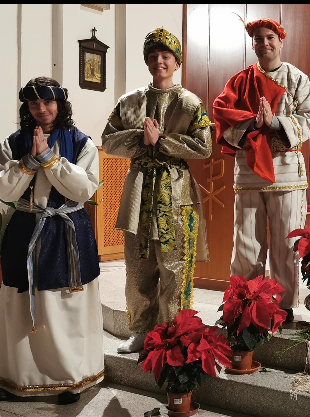Trajes de pajes realizados por Gomgomi